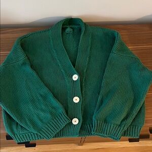 Babaa cardigan no22 - tree fern